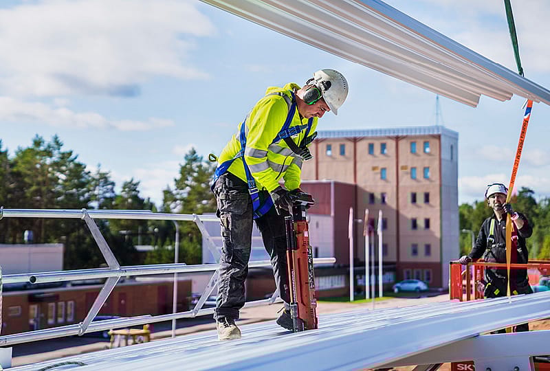 BORGA | Arbete högprofilplåt TR 136