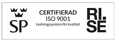 Vi är ISO 9001-certifierade | BORGA