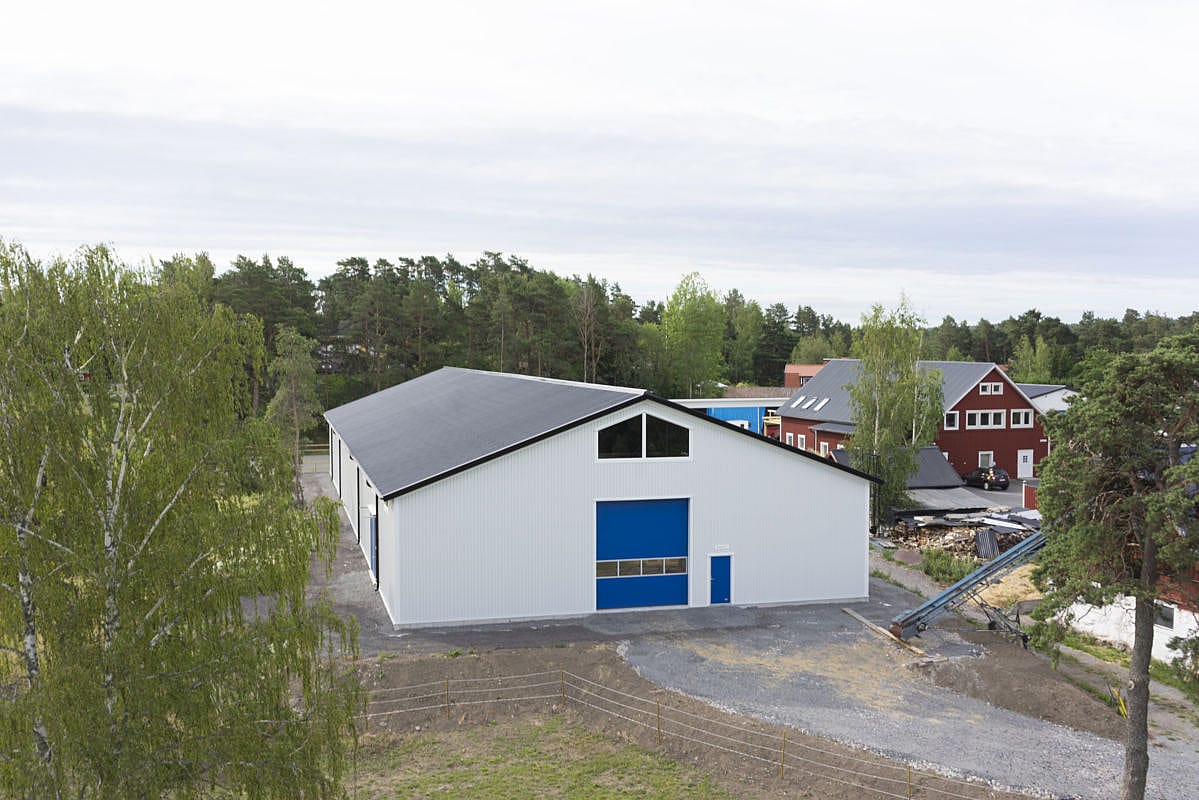 Maskinhall och verkstad, Uppsala | BORGA
