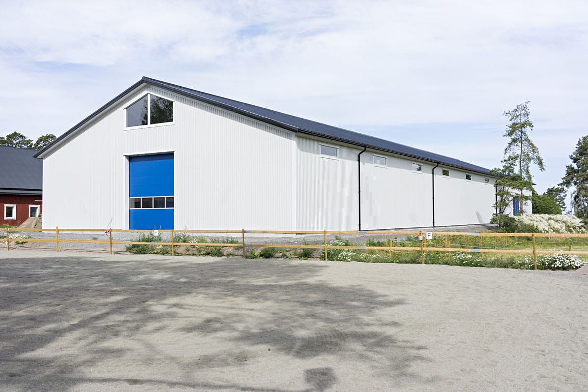 Maskinhall och verkstad, Uppsala | BORGA