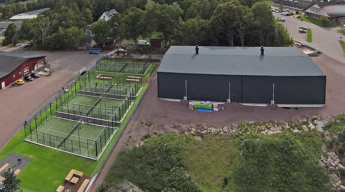 Padelhall, Mönsterås | BORGA