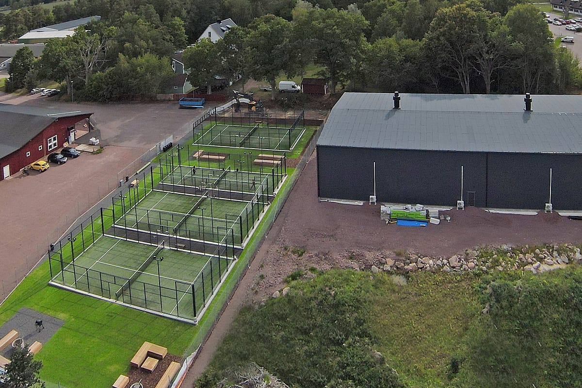 Padelhall, Mönsterås | BORGA