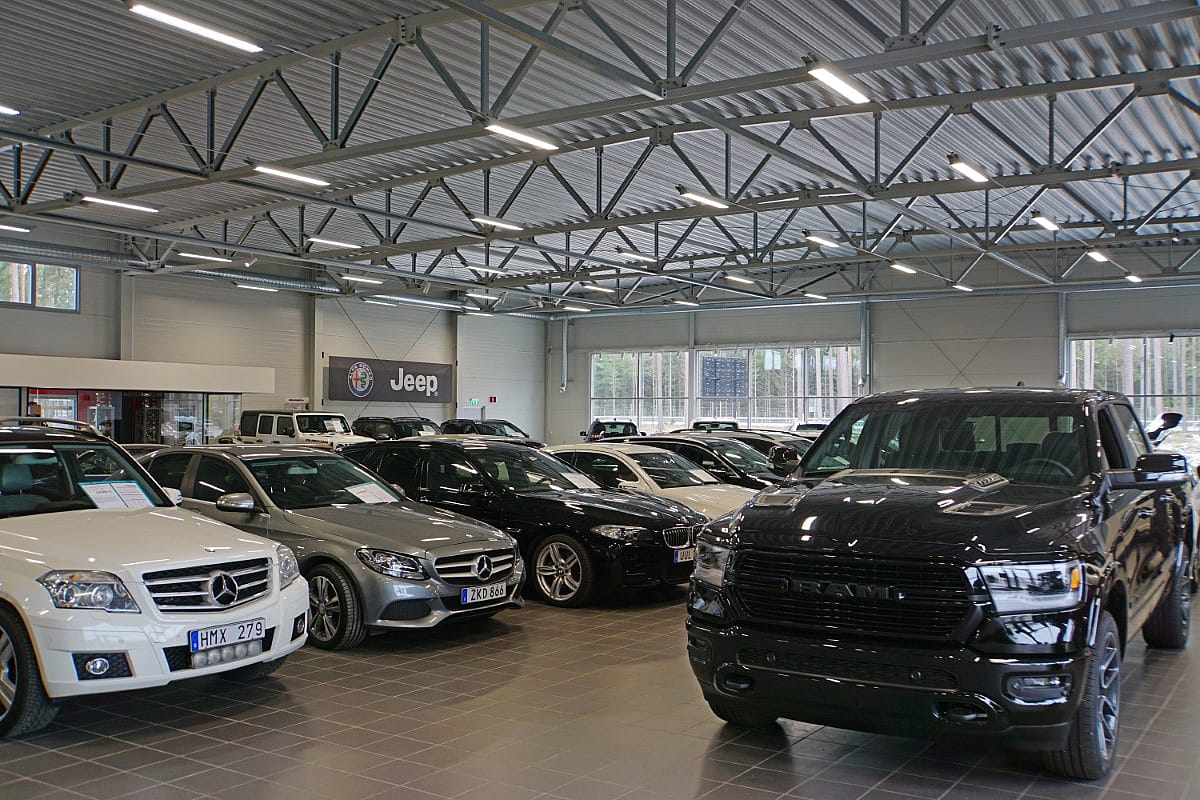 Car showroom, Lidköping Sweden | BORGA