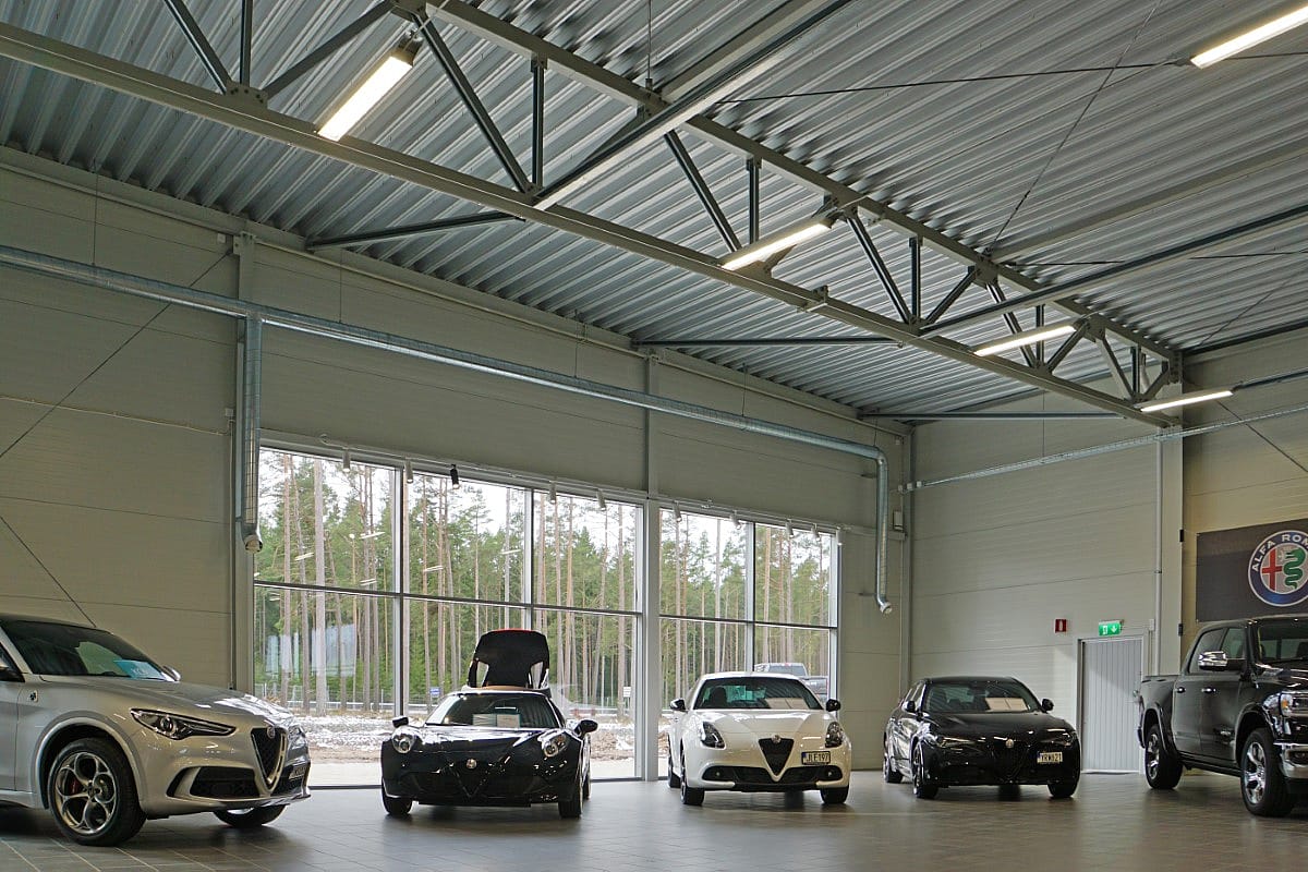 Car showroom, Lidköping Sweden | BORGA