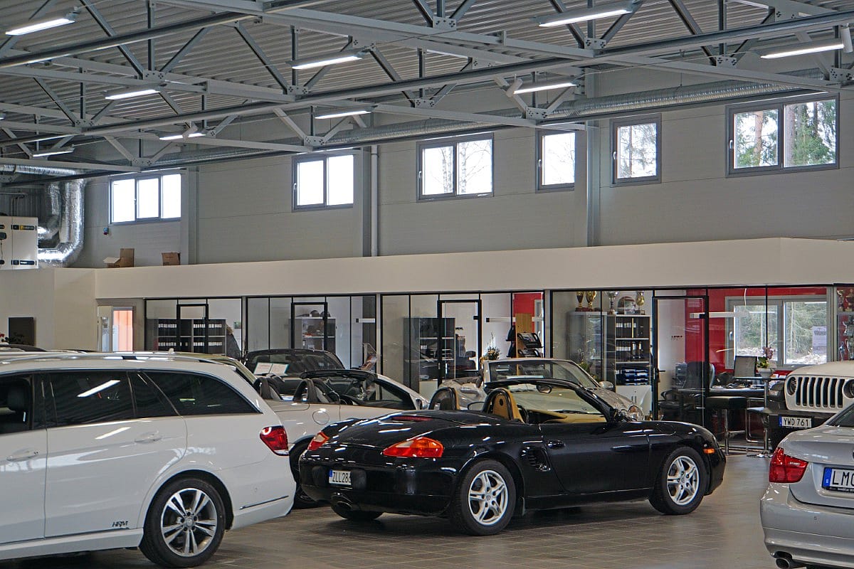 Car showroom, Lidköping Sweden | BORGA