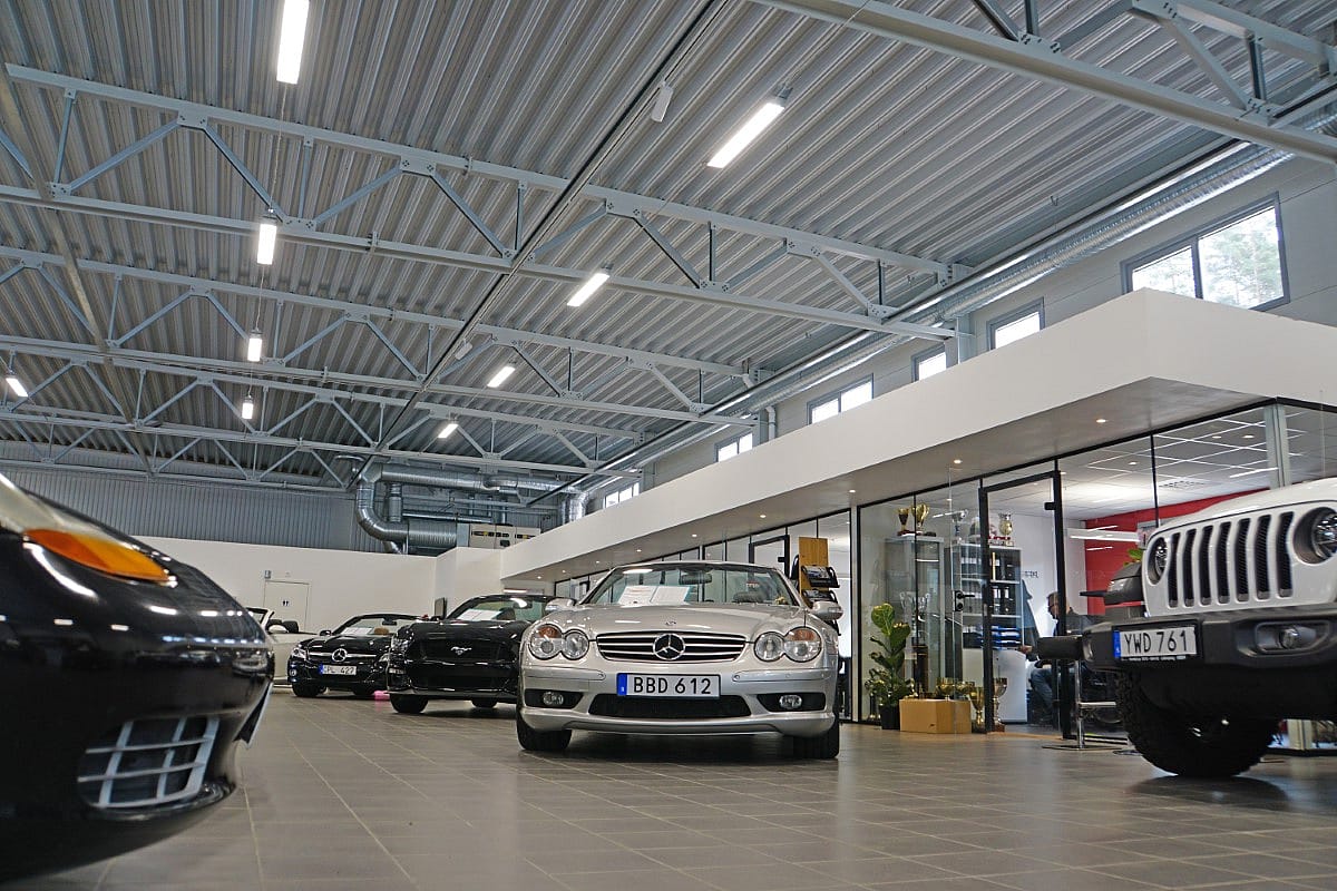 Car showroom, Lidköping Sweden | BORGA