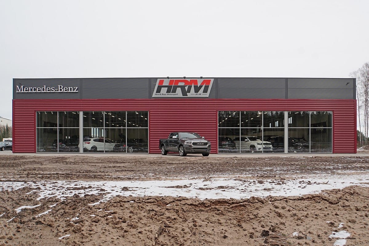 Car showroom, Lidköping Sweden | BORGA