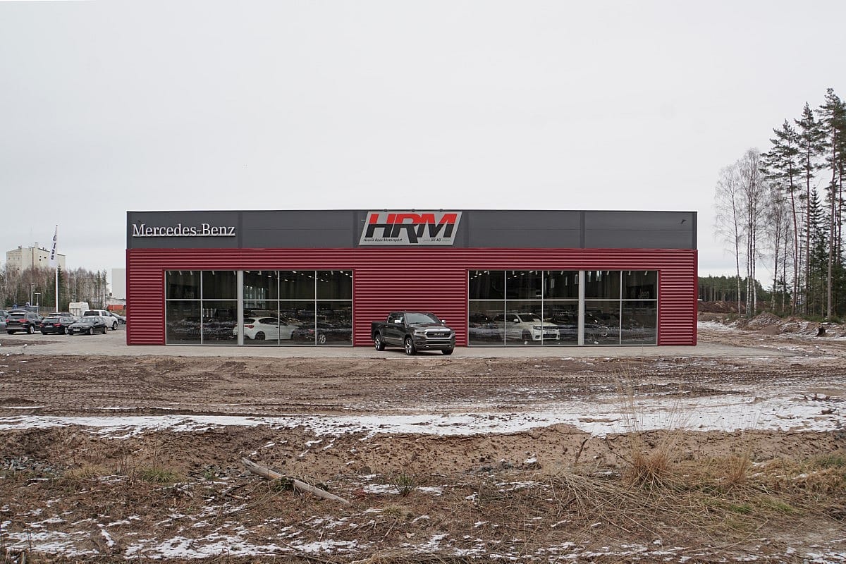 Car showroom, Lidköping Sweden | BORGA