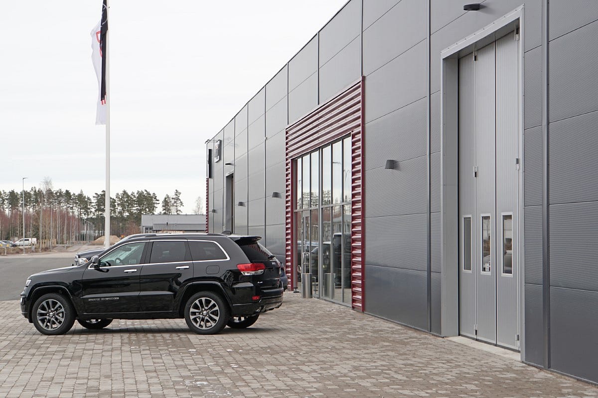 Car showroom, Lidköping Sweden | BORGA