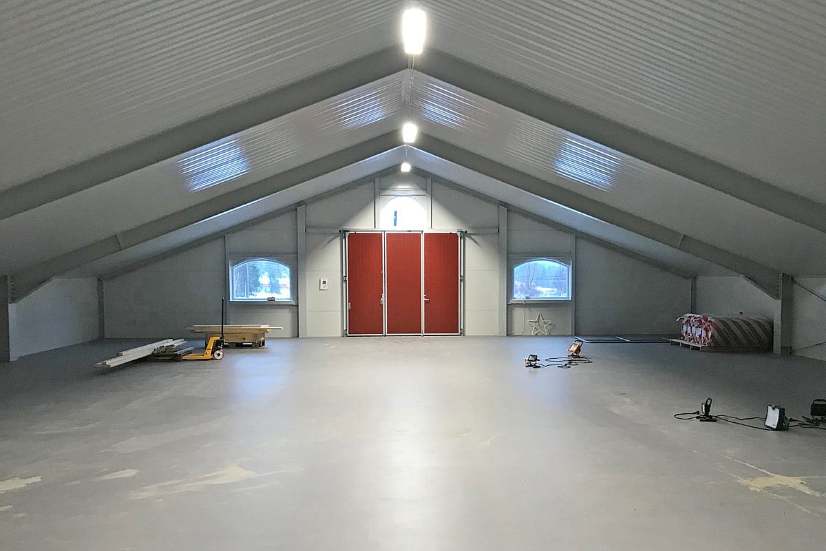 Maskinhall och gårdsverkstad, Umeå