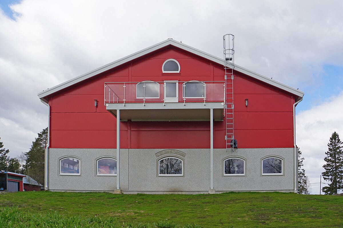 Maskinhall och gårdsverkstad, Umeå | BORGA