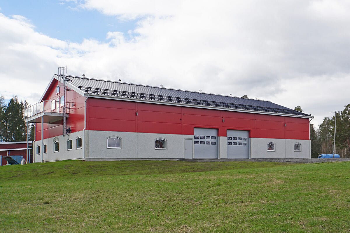 Maskinhall och gårdsverkstad, Umeå | BORGA
