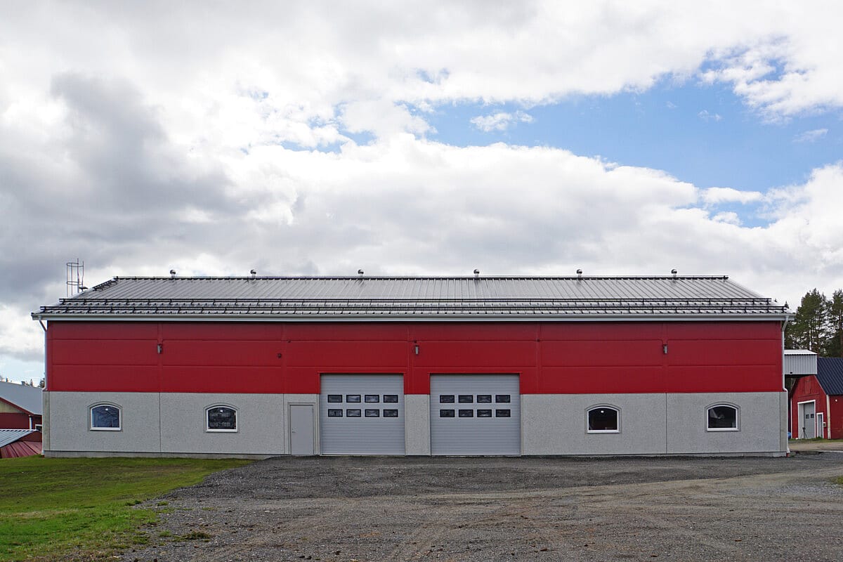 Maskinhall och gårdsverkstad, Umeå | BORGA