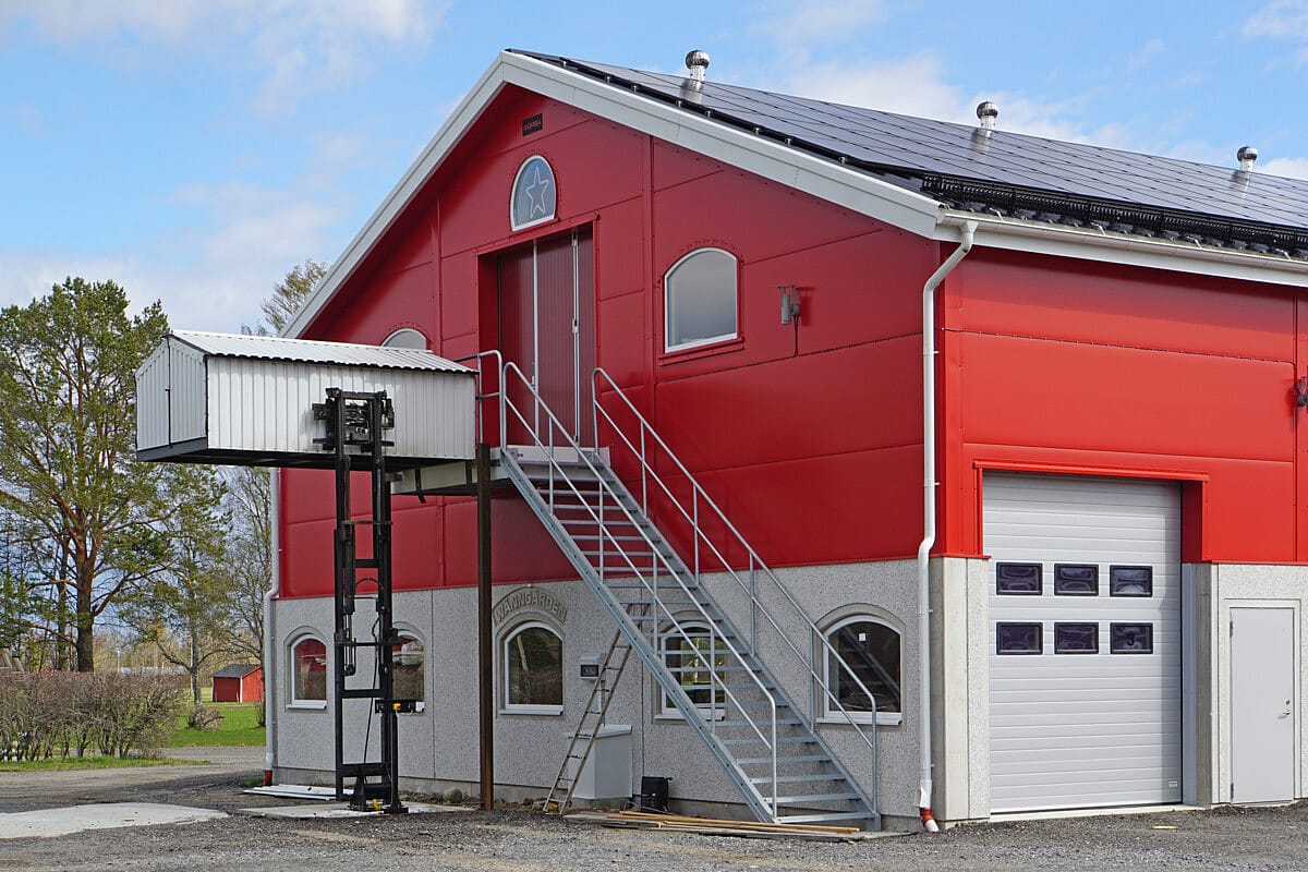 Maskinhall och gårdsverkstad, Umeå | BORGA