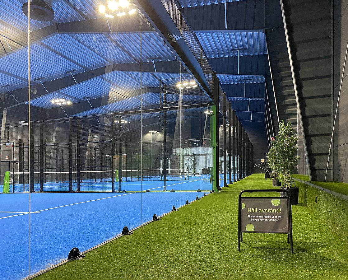 Padelhall, Mönsterås | BORGA