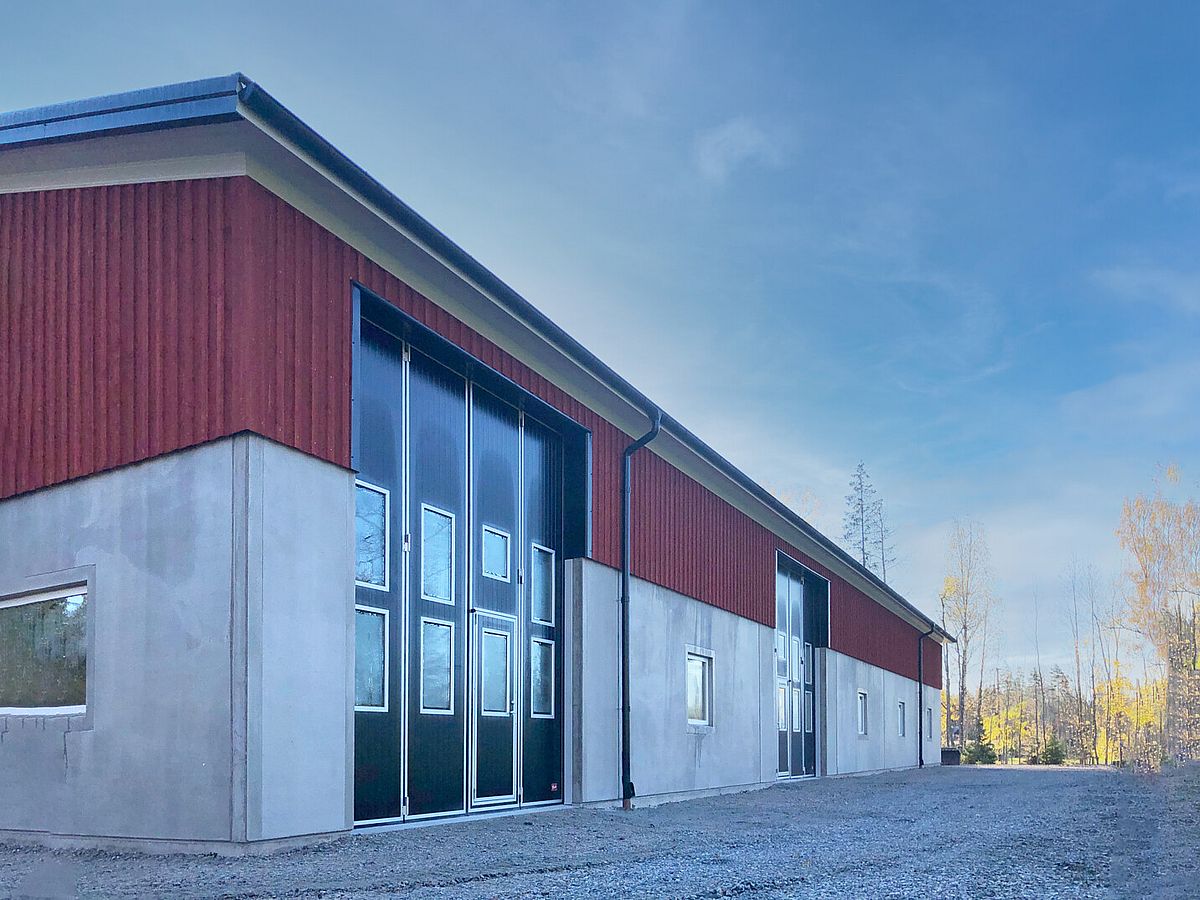 Maskinhall, Glanshammar | BORGA