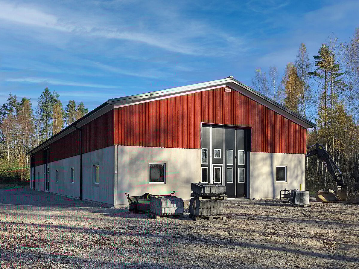 Maskinhall, Glanshammar | BORGA