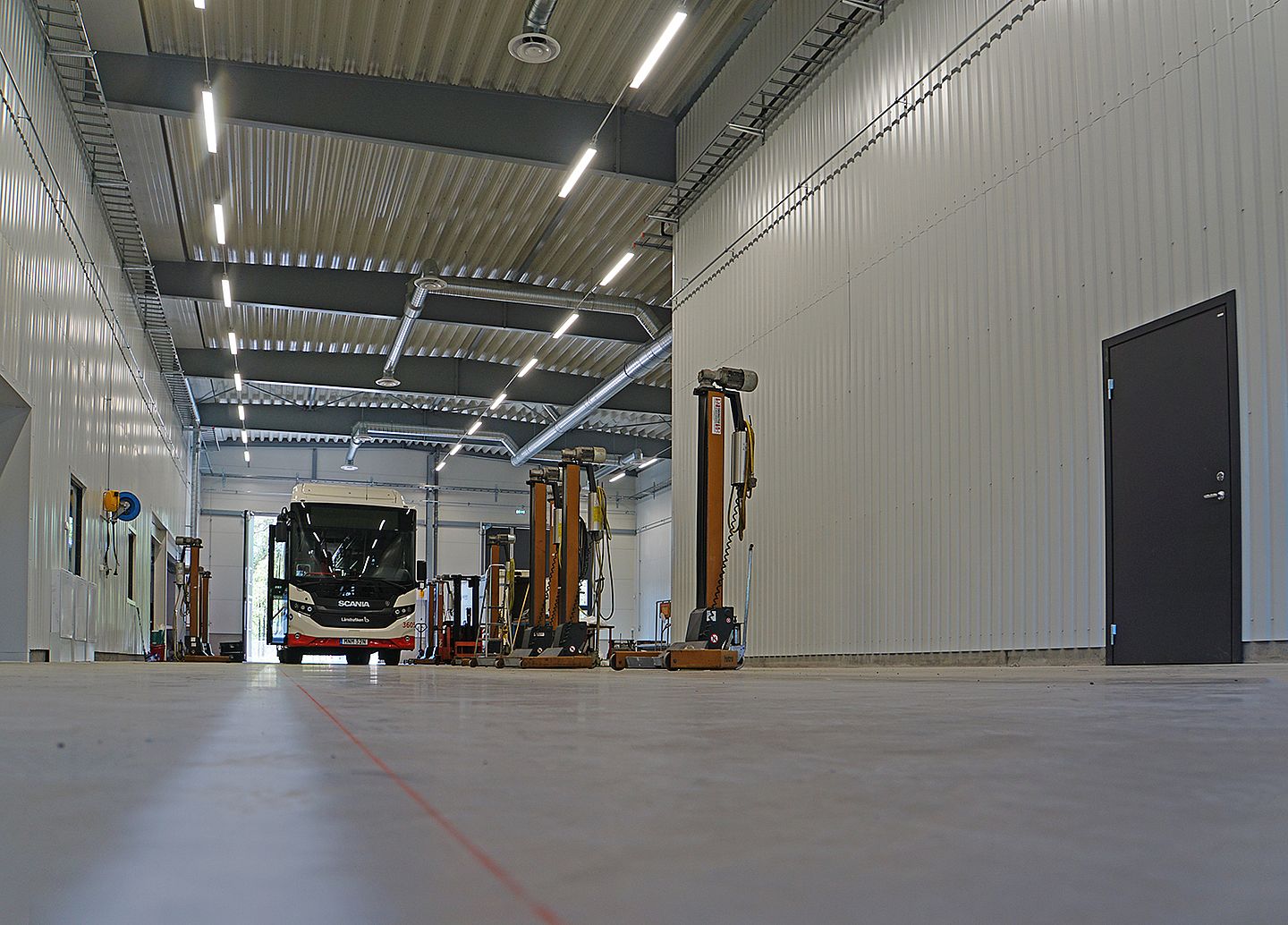 Vårgårda Buss - Maskinhall