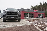 Car showroom, Lidköping Sweden | BORGA