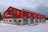 Maskinhall och gårdsverkstad, Umeå