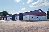 Maskinhall med gårdsverkstad, Väderstad | BORGA