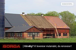 BORGA | Händig? Vi levererar materialet, du renoverar!