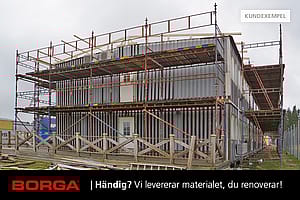 BORGA | Händig? Vi levererar materialet, du renoverar!