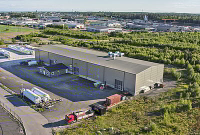 LED-belysning för hallar inom industri, logistik och lager | BORGA