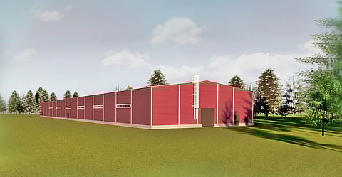 Ridhus i Gällivare - animation