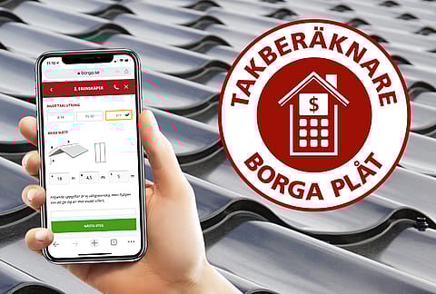 Takberäknare - Räkna på ditt tak! | BORGA