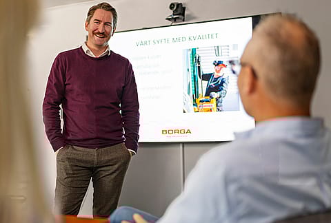 BORGA | ISO 9001 certifiering