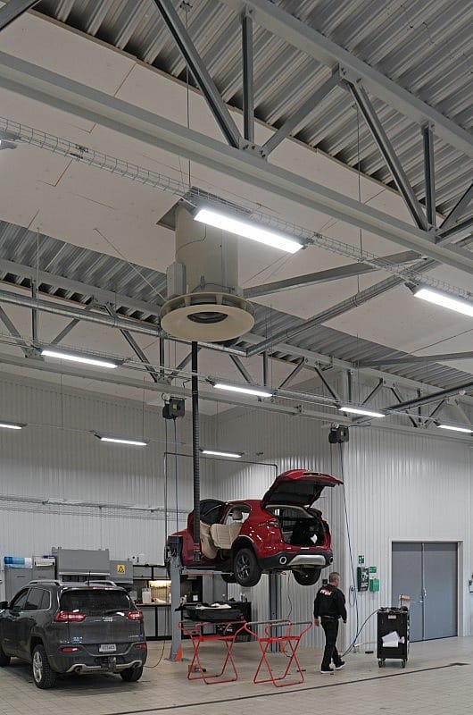 Car showroom, Lidköping Sweden | BORGA