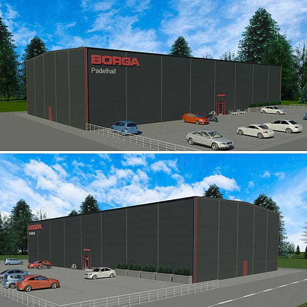 BORGA | Padel koncept A exterior