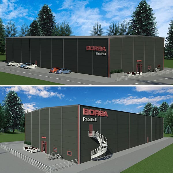 BORGA | Padel koncept B exterior