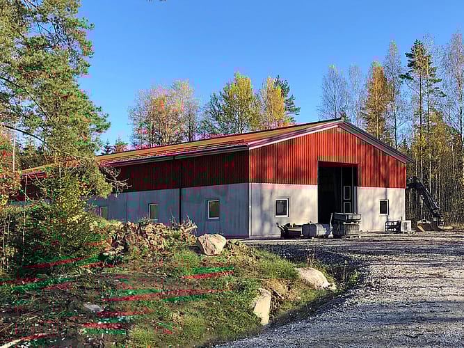 Maskinhall, Glanshammar | BORGA