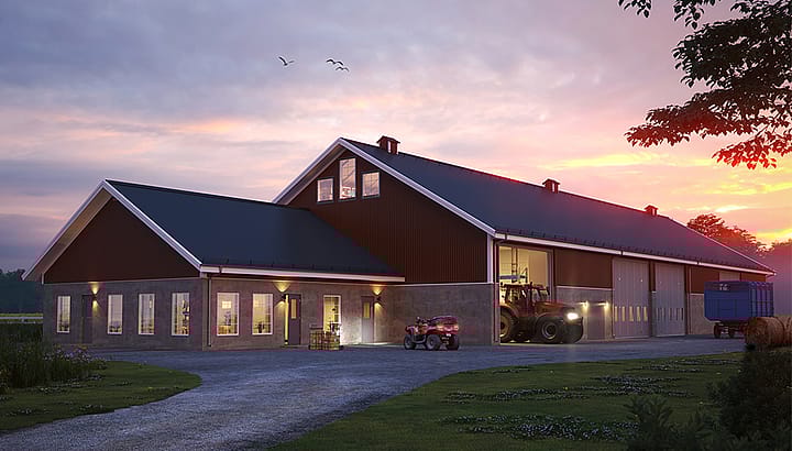Bygg ladugård med oss | BORGA