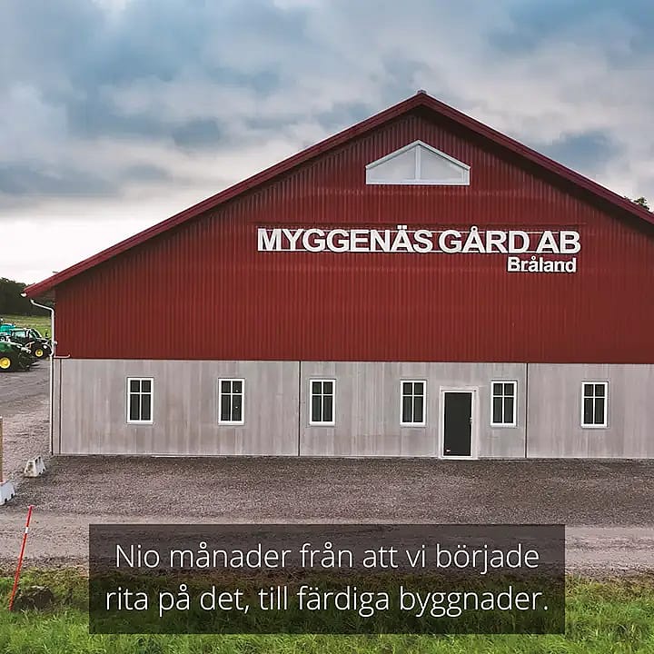Vi har byggt bekymmersfritt på Myggenäs gård på Tjörn | BORGA