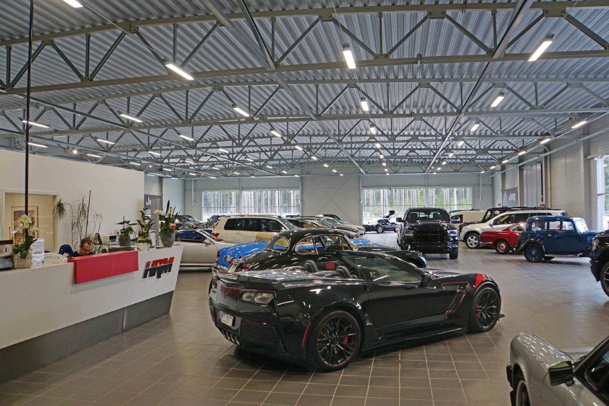 Car showroom, Lidköping Sweden | BORGA