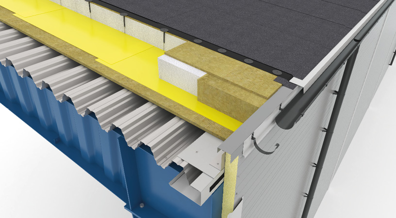 Svetsat tätskikt för låglutande tak | BORGA