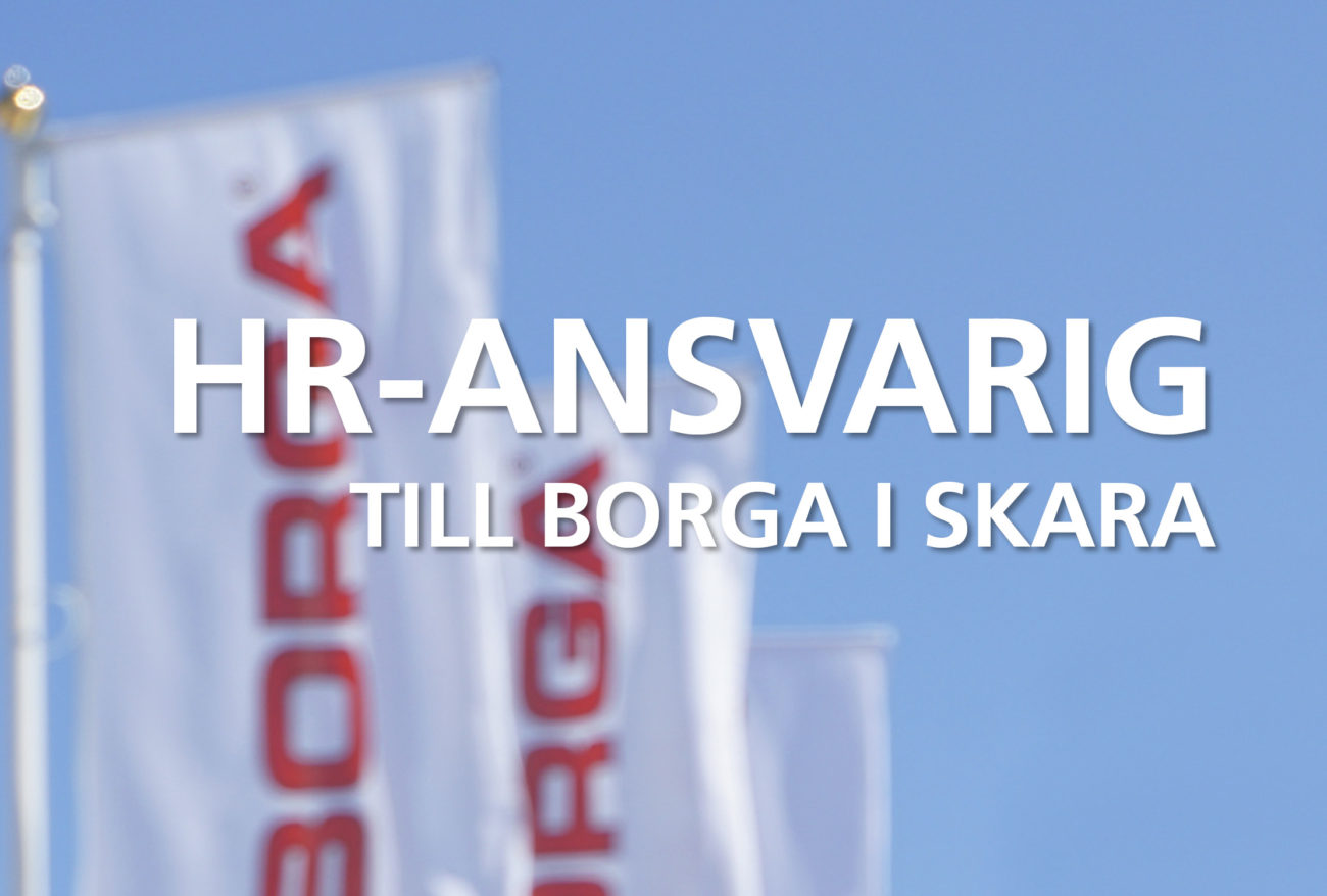 Ledig tjänst HR-ansvarig | BORGA