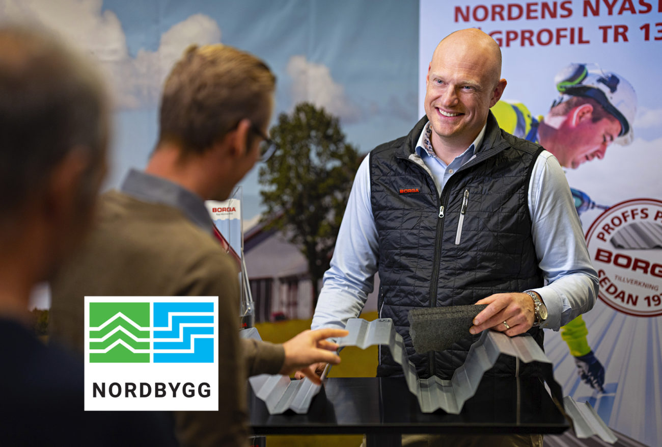 Nordbygg Borga på mässa