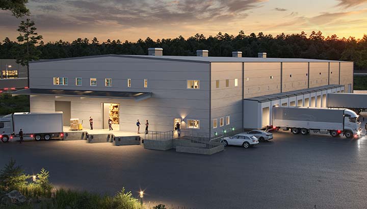 Logistikhallar & Logistikcenter | BORGA